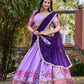Stunning Cotton Silk Lehenga Featuring Detailed Thread Embroidery and a Beautifully Drape Georgette Dupatta.