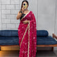 SPECIAL LERIYA PRINT BANDHEJ OFFICE WEAR SAREE