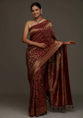 Silk Saree from the  adorned with beautiful Zari work